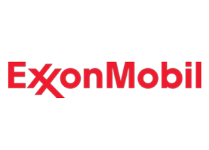 Exxon Mobil logo on EJP Top Dallas PR firm website