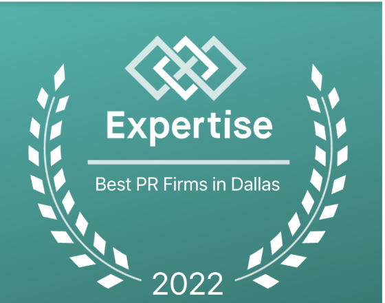 2022 Expertise Best PR Firm Expertise Top Dallas PR in Dallas Award