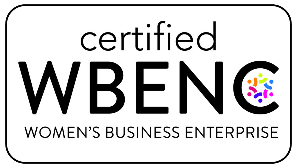 image of the WBENC certification logo on the marketing packages page on EJP website.