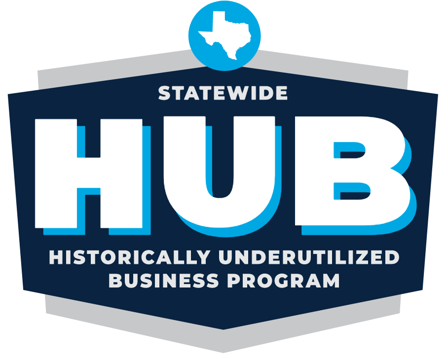 image of the HUB certification logo on the marketing packages page on EJP Top Dallas PR firm website
